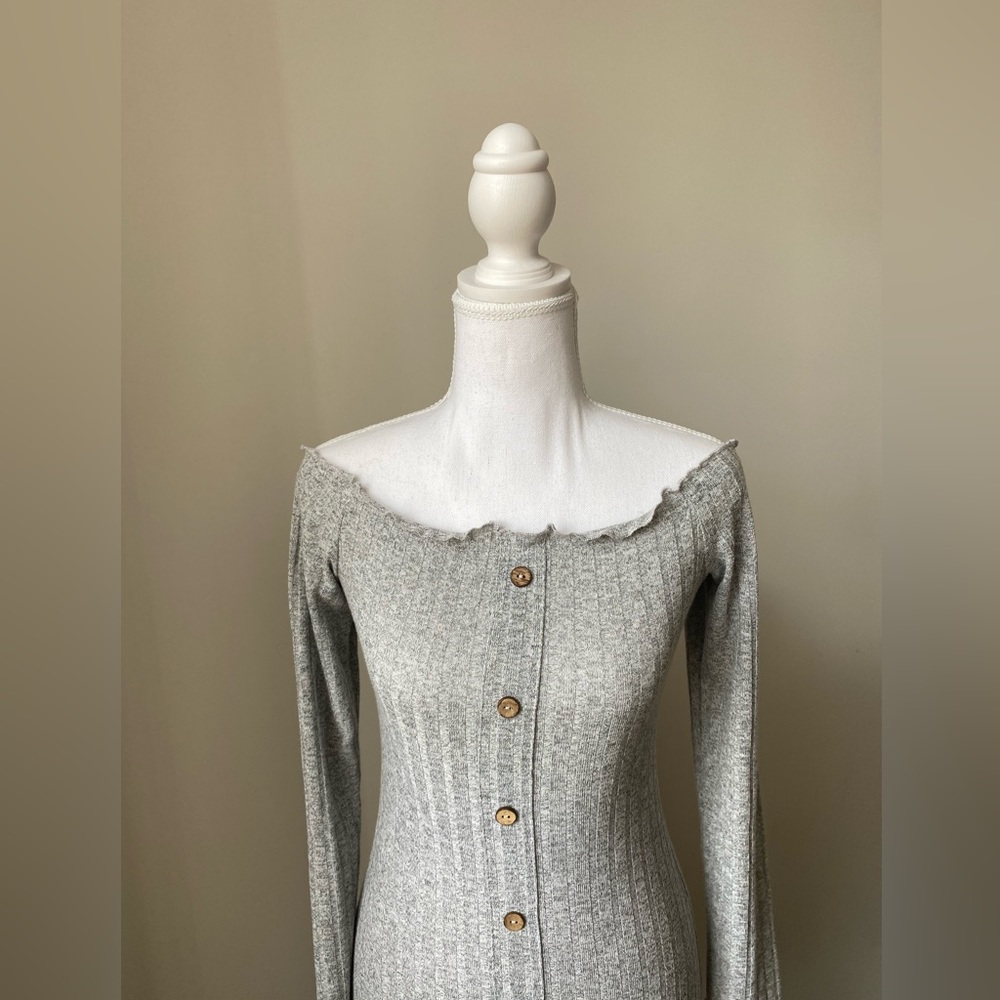 SHEIN dress in Stonegrey